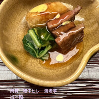 まる富 - 肉肴　和牛炭火焼きに餡