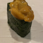 鮨 波づき - ムラサキウニ