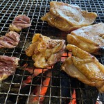 ろばたやき山ろく - 軽めに焼いてくださいね