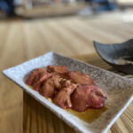 ろばたやき山ろく - レバーお代わりした！