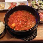 韓国料理 ホンデポチャ - 【ランチメニュー】キムチチゲ
