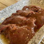 ろばたやき山ろく - 濃厚でビターなレバー　こんなの初めて❤️