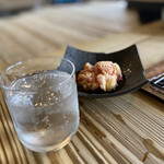 ろばたやき山ろく - 芋とボンジリ