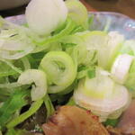 酒蔵 力 - 嬉しい葱たっぷり