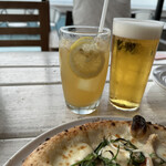 ガーブ コスタ オレンジ - ハートランドビールとレモンソーダ