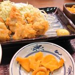 Mekikinoginji - とり天定食700円