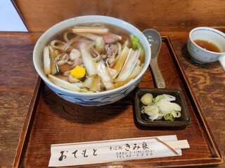 Sobadokoro Kimiyoshi - 鴨南うどん
