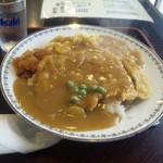 朝松庵 - 純和風のカレーは美味しいですね（笑顔）