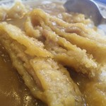 トンカツの断面