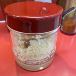 立川マシマシ - 刻みにんにくは入れ放題╰(*´︶`*)╯♡ 身体を壊さない程度にどうぞ〜♪♪♪