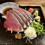 すし酒場 魚あるき - 今日イチのカツオです…