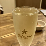 すし酒場 魚あるき - いつものなみなみスパークリングワイン…