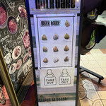 Milk cafe - 店舗前立て看板メニュー