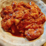 ろばたやき山ろく - 鶏ホルモン♪