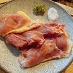 ろばたやき山ろく - ちっごどり塩焼き♪