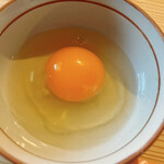 ろばたやき山ろく - 平飼鳥の生玉子♪