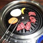 肉の館 羅生門 - ダブル焼肉定食 1630円