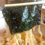 喜多方 満喜 - 海苔の風味が合う