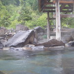 Washoku Antou Bei Yashiki - 掛け流しで美肌効果がある天然温泉と書いてあった
