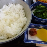 江戸っ子食堂 - 2013.05 ごはんは軽めにして貰いました（値引きはありません：爆）