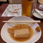 Izakaya Oumiya - 焼き豆腐とタケノコのおでん