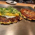 Okonomiyakikiji - お料理到着