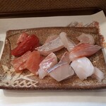 よねさん - 刺し盛りハーフ１０００円