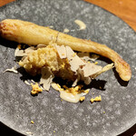 TACUBO - 三樹さんの鱚と飯塚さんのヤングコーン