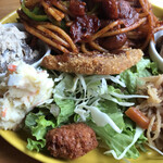 カメイノ食堂 - ナポリタンのお惣菜側（家内）