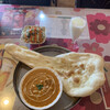 インディアンキッチン - 日替わりカレー（激辛、ナン、ラッシー）