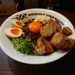 麺屋はなび - ど肉台湾まぜそば1350円