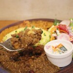 ハジカミ - 牛豚キーマカレー
