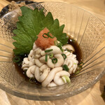 二代目 天ぷらすずき - 白子ポン酢、今年初めてもあり、激ウマ！！