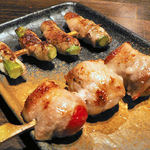 串吉 - 肉巻アスパラ、肉巻トマト