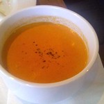 柊山ガーデン - オマール海老のスープ