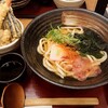 杵屋 AEON Town伊勢Lala Park店 - 季節天丼定食(温うどん1.5玉)
