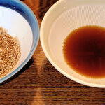 Saga Hirakawaya - 嬉野温泉湯豆腐定食：ごまをすります