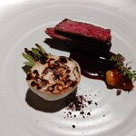 ヒカリヤ ニシ - 信州プレミアム牛のミスジと蕪のグリル