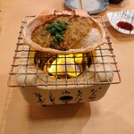 元気酒場 - 蟹味噌甲羅焼き