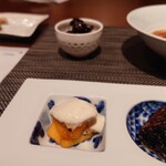 私房菜 きた川 - 柿とミル貝