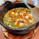 台湾料理 光春 - 豆腐の豆鼓煮込み