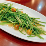 台湾料理 光春 - 水蓮菜の炒め物