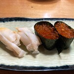 寿司居酒屋 や台ずし - いくらとつぶ貝（単品）