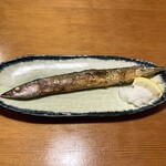 Sushi Izakaya Yataizushi - さんまの塩焼き。