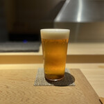 Tempura Araki - 生ビール