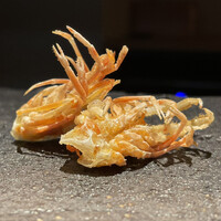 天ぷらあら木 - 車海老脚