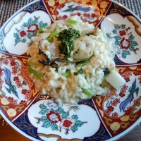 RISTORANTE E'VOLTA il cielo - 岩手産牡蠣と蕪のリゾット