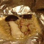 鮨秀仙 - イカとキノコのムニエル