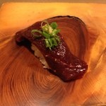 鮨秀仙 - 鯨の握り