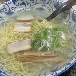 函館麺屋 四代目 - 塩拉麺(700円)